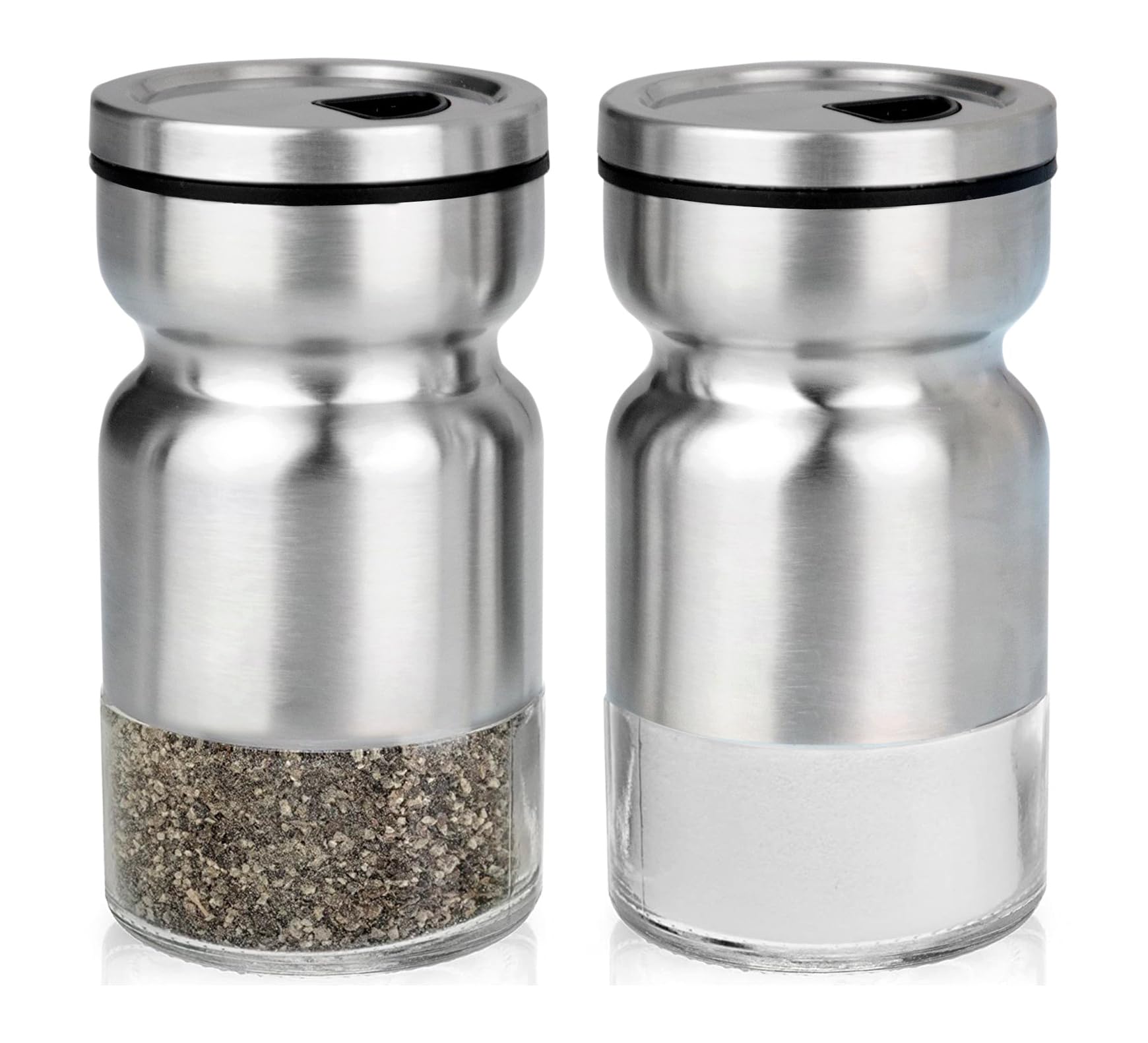 Amazon.com: Cuisinox Stainless Steel Salt & Pepper Shakers Set